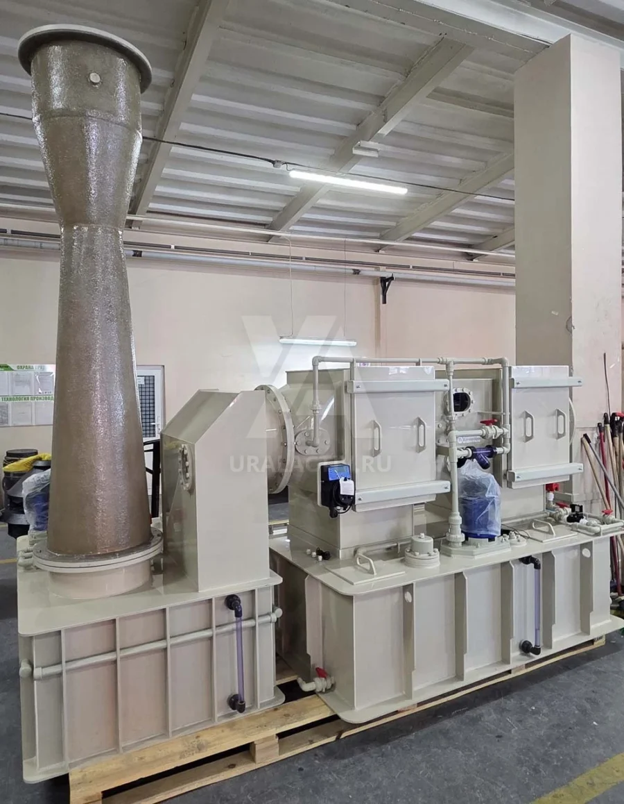 Абсорбер для улавливания сернистого газа (SO2)