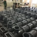 Барботажный абсорбер тарельчатого типа
