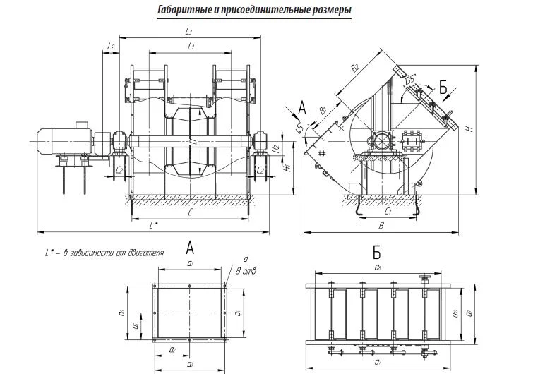 Дымососы двустороннего всасывания Дх2