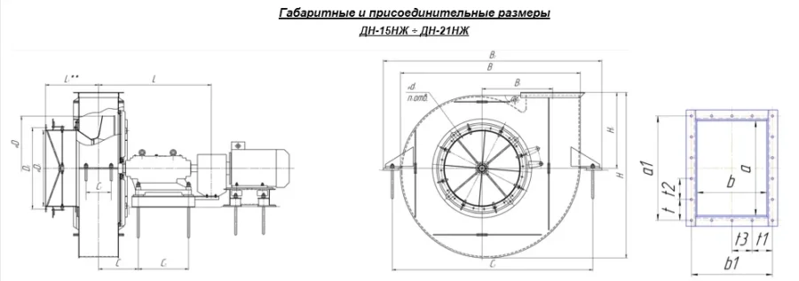 Дымососы специального назначения ДН-НЖ
