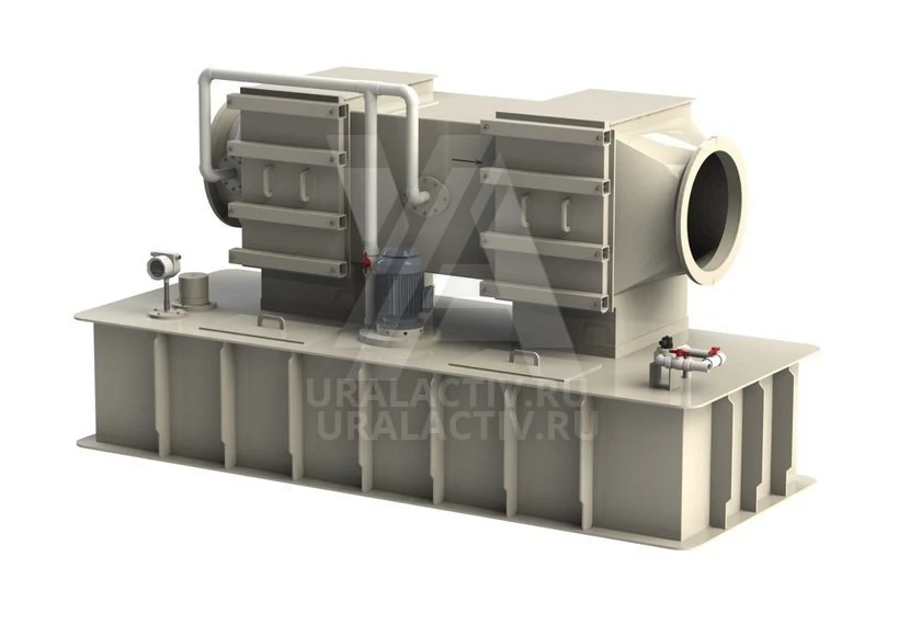 Газопромыватель ХИМВЕНТ тип ГМ-4