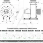 Лабораторные вентиляторы для вытяжных шкафов ХИМВЕНТ-Н-Л-164 0,18/1000