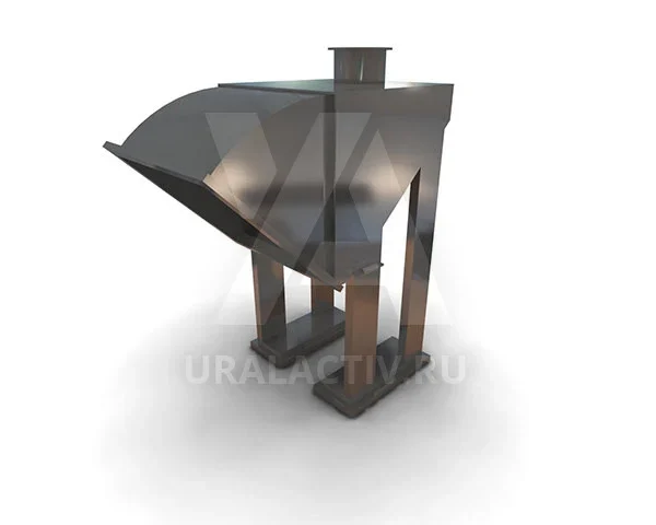 Опорно-поворотный вдвижной колпак ХИМВЕНТ 1000×1400 мм