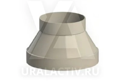 Переходы круглого сечения для воздуховодов D1 110 (АхВ, мм 140)