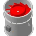Вентилятор осевой ВО – 2,3 – 130